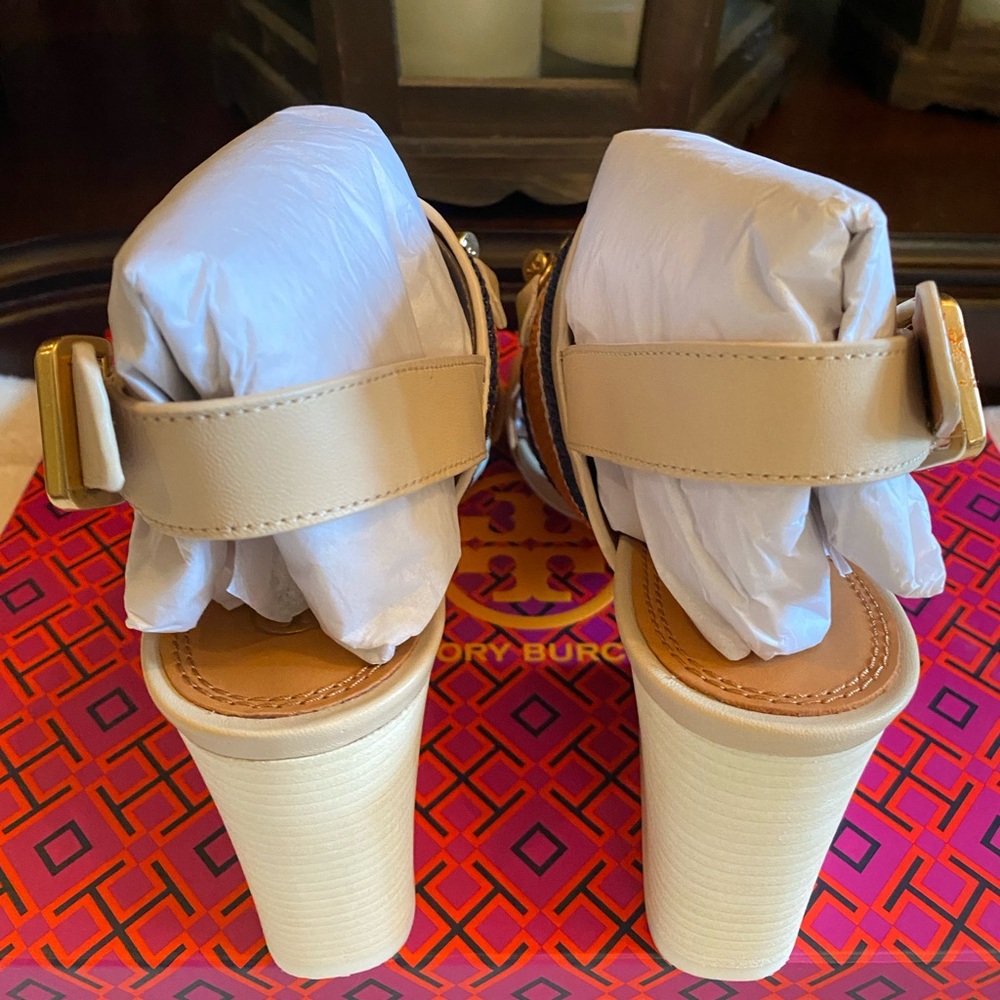 💥LAST ONE💥 Tory Burch JESSA Block Heel Sandals - Picture 6 of 10